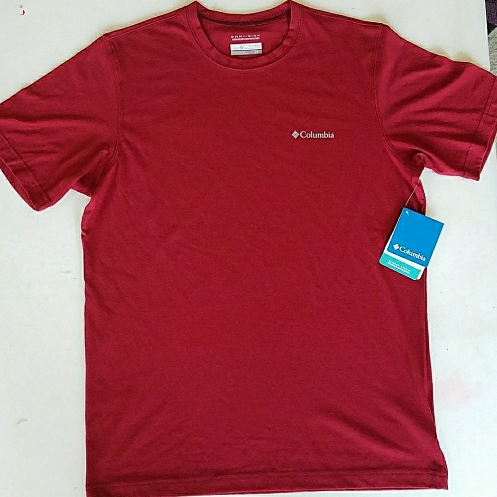 Brand New Columbia Red Outdoor Shirt